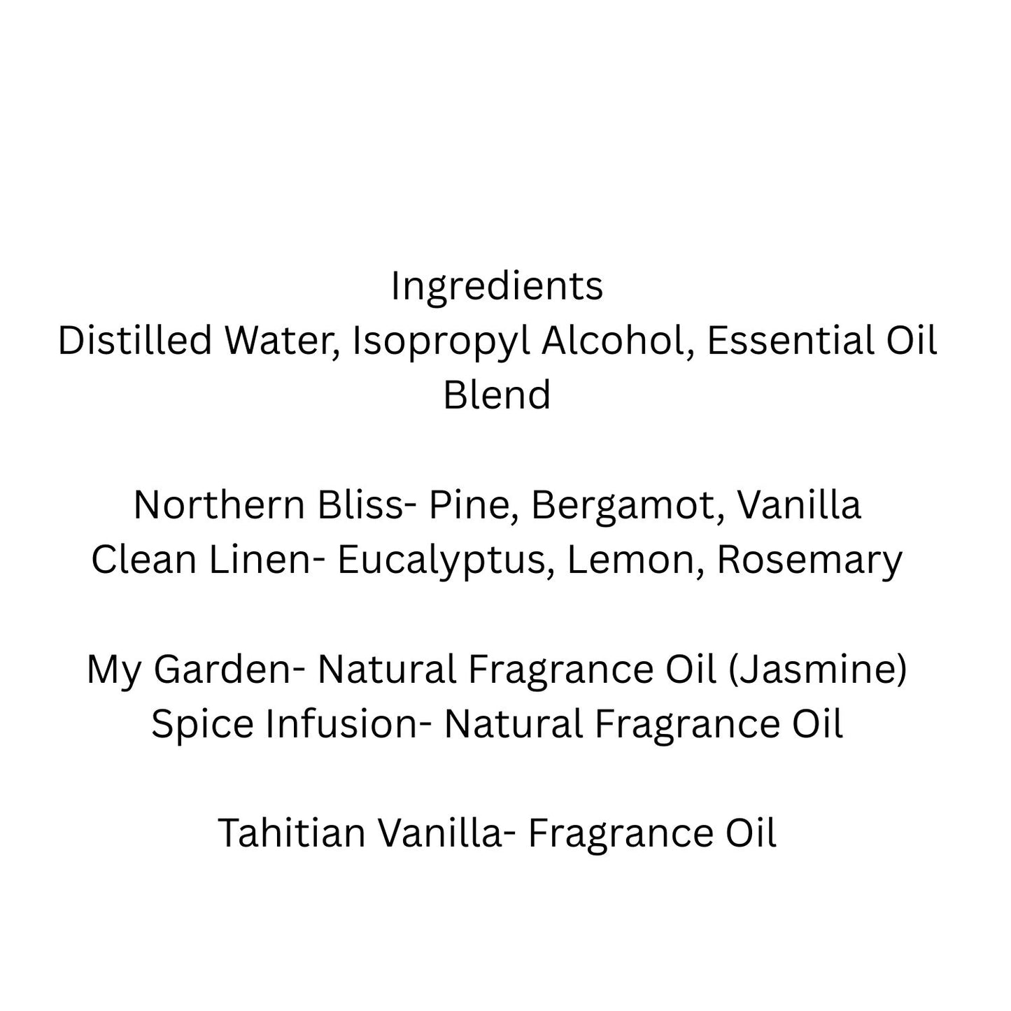 Air and Fabric Freshener